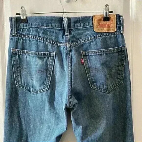 Levi’s 559 Jeans Relaxed Fit Straight Leg Dad Style Blue Denim Size 30 - Picture 8 of 16